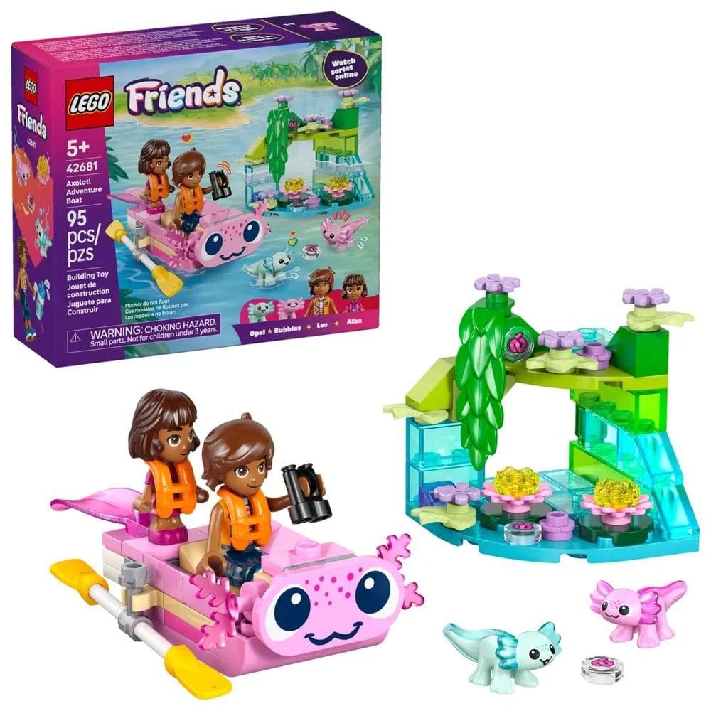Lego Friends Barco de Aventura Axolote - 42681