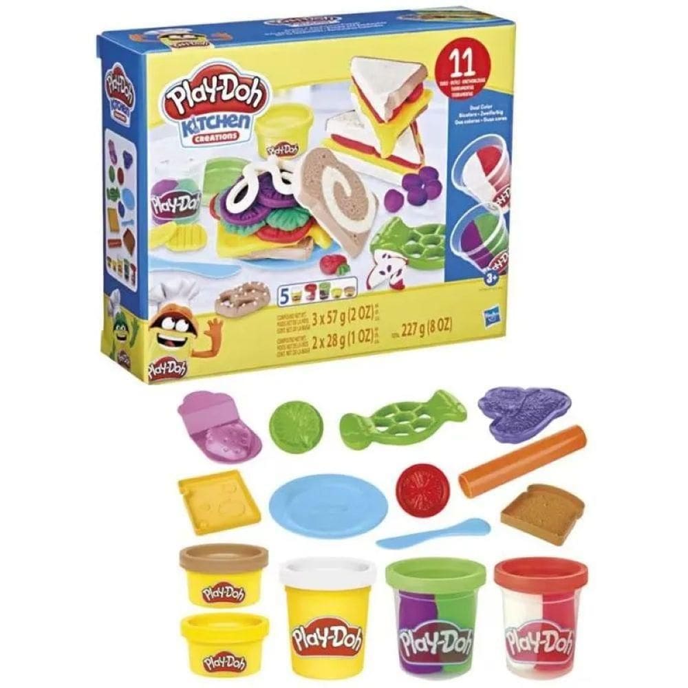 Massinha Play Doh Sanduíches Coloridos F5746 - Hasbro