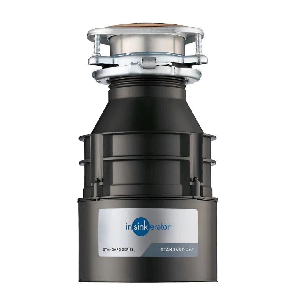 Triturador de Resíduos Alimentares Standard 460, 0,55HP, 380W, 1 Estágio, Alimentação Contínua, 980ml, Compacto com Reset Automático