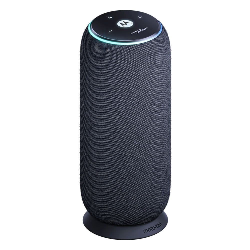 Caixa de som Moto Sound Flow - Sound by Bose, Wi-Fi, Bluetooth, Spotify Connect, Google Cast, Air Play 2, IP67 e 30W de potência