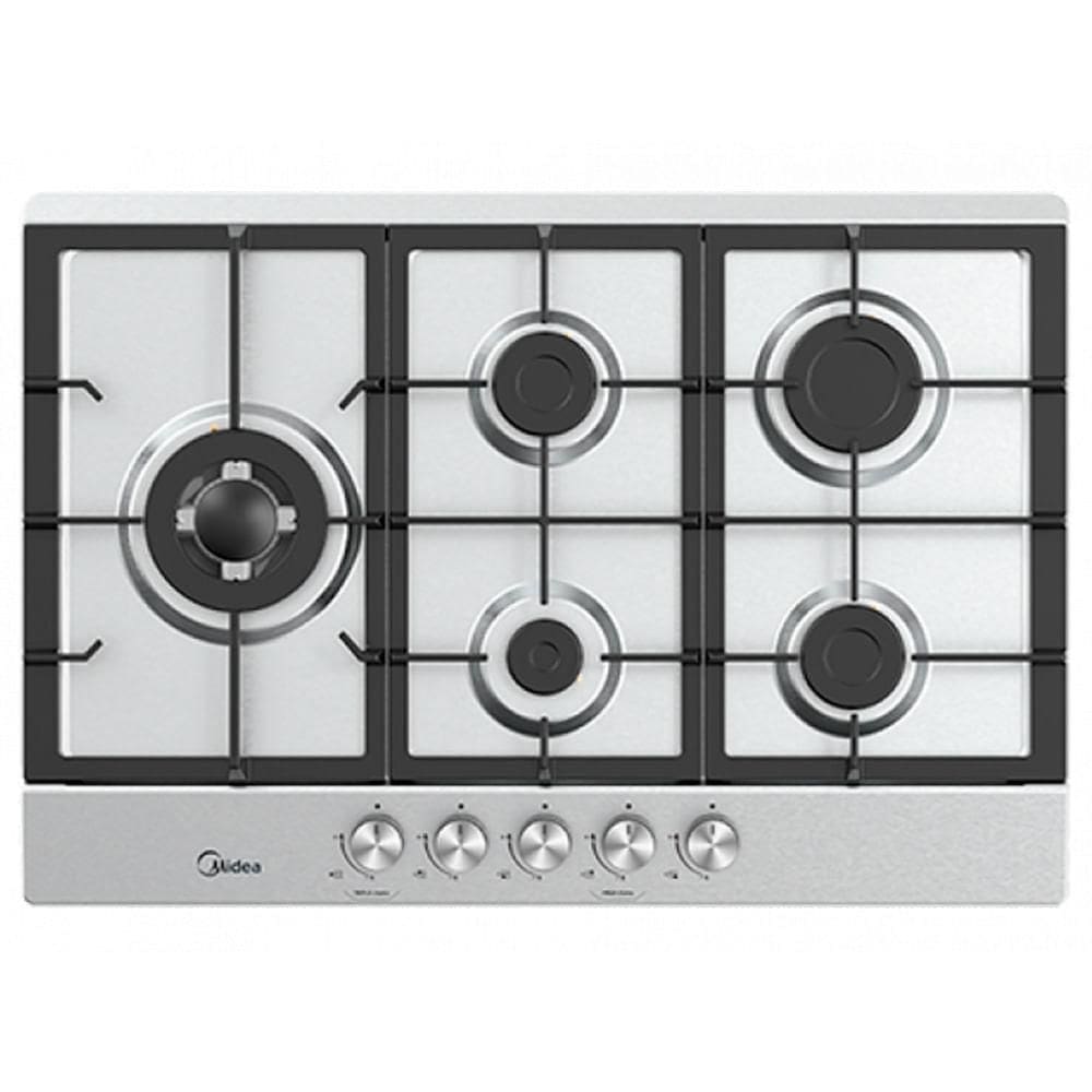 Cooktop a Gás Midea 5 Bocas com Mesa em Inox - CYB5B