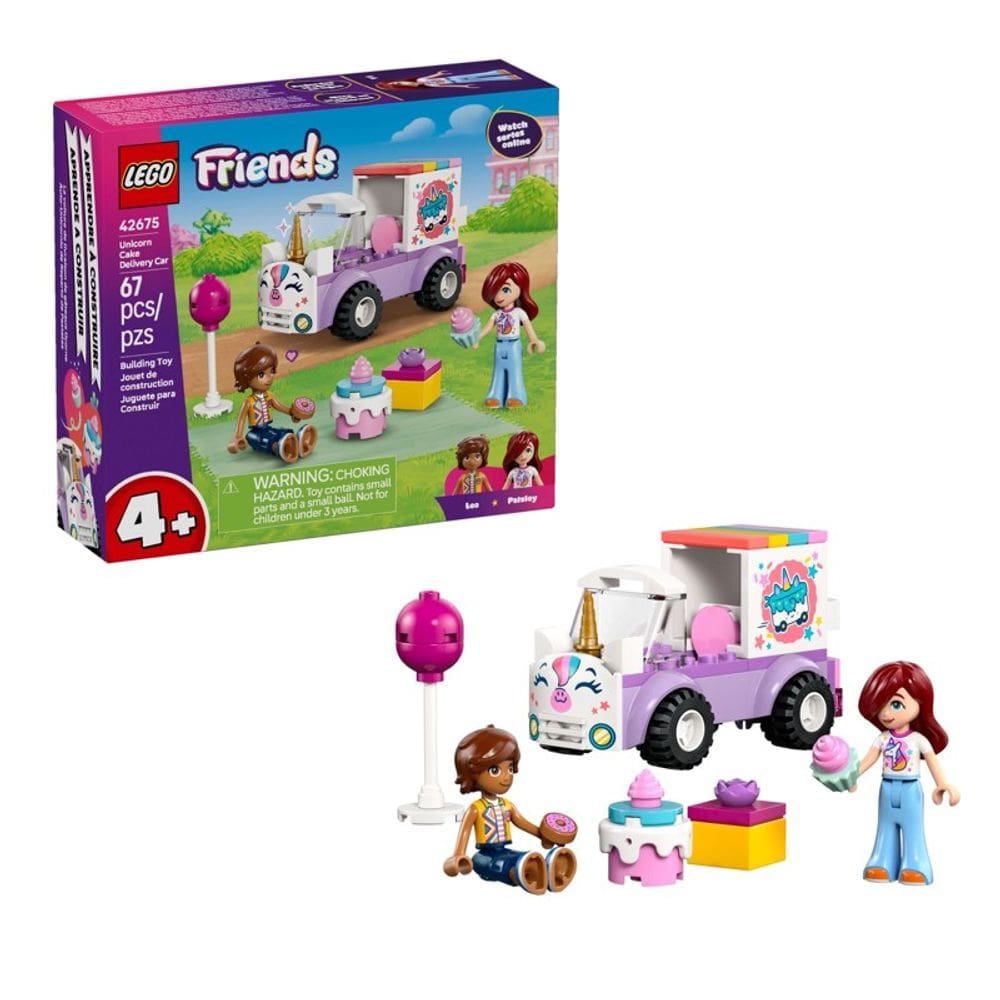 Lego Friends Carro de Entrega de Bolo de Unicórnio - 42675