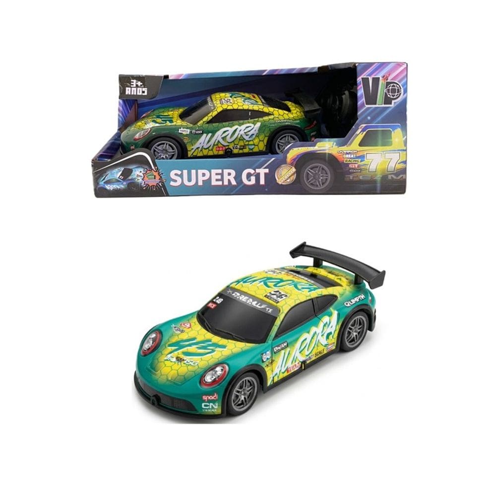 Carro de corrida com Controle Remoto e Luz - Vip