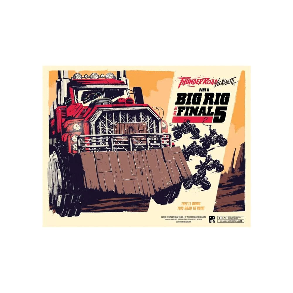 Jogo de Tabuleiro Expansion Thunder Road Vendetta da Restoration Games