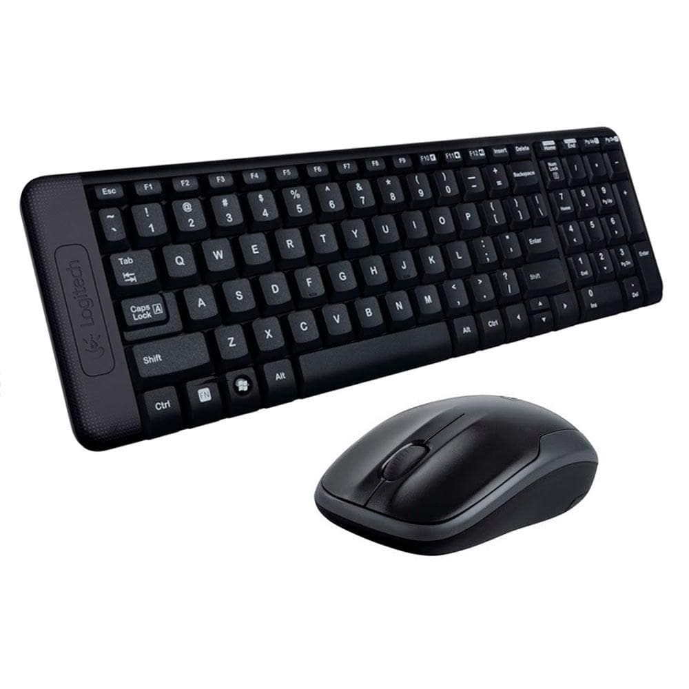 Teclado e Mouse Sem Fio MK220 Logitech