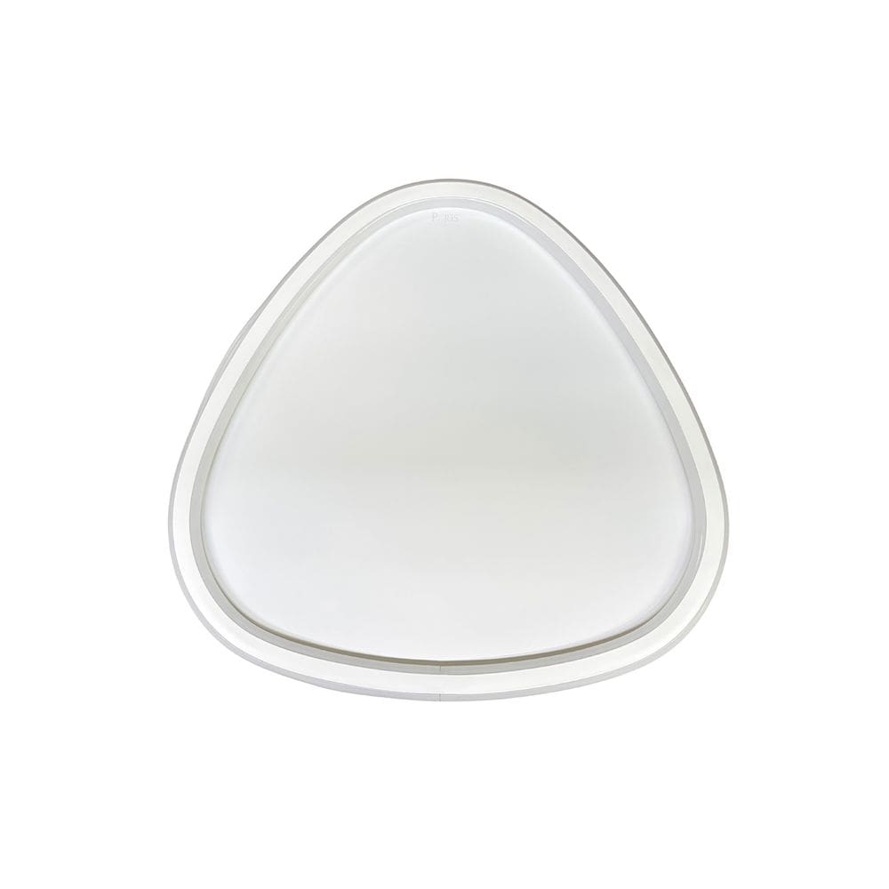 Plafon Halo Delta Branco 45cm Led 30W 3 em 1 Bivolt