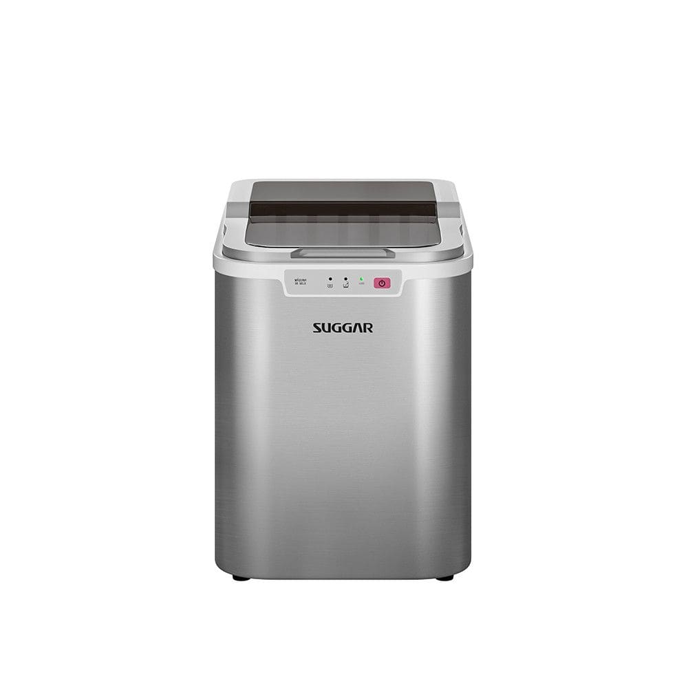 Maquina de Gelo Suggar 15kg Gelo Rapido + Bandeja Coletora e Pa 120W MG15