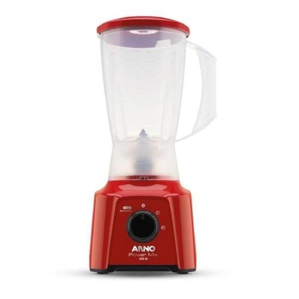 Liquidificador Arno Power Mix 550w Vermelho 110V