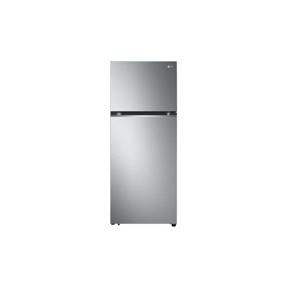 Geladeira LG Frost Free Inverter 395L Duplex Cor Inox Look (GN-B392PLM)