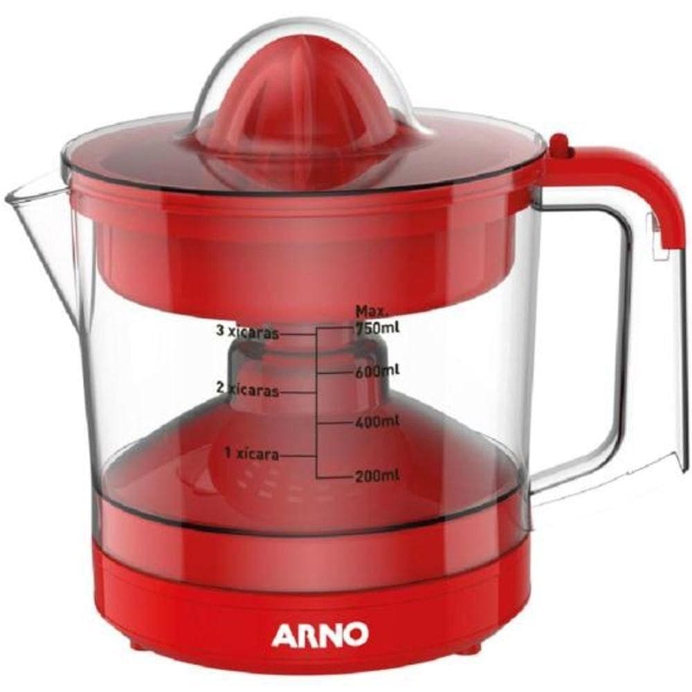 Espremedor De Frutas Arno Express Cp32 40w 750ml Vermelho 110V