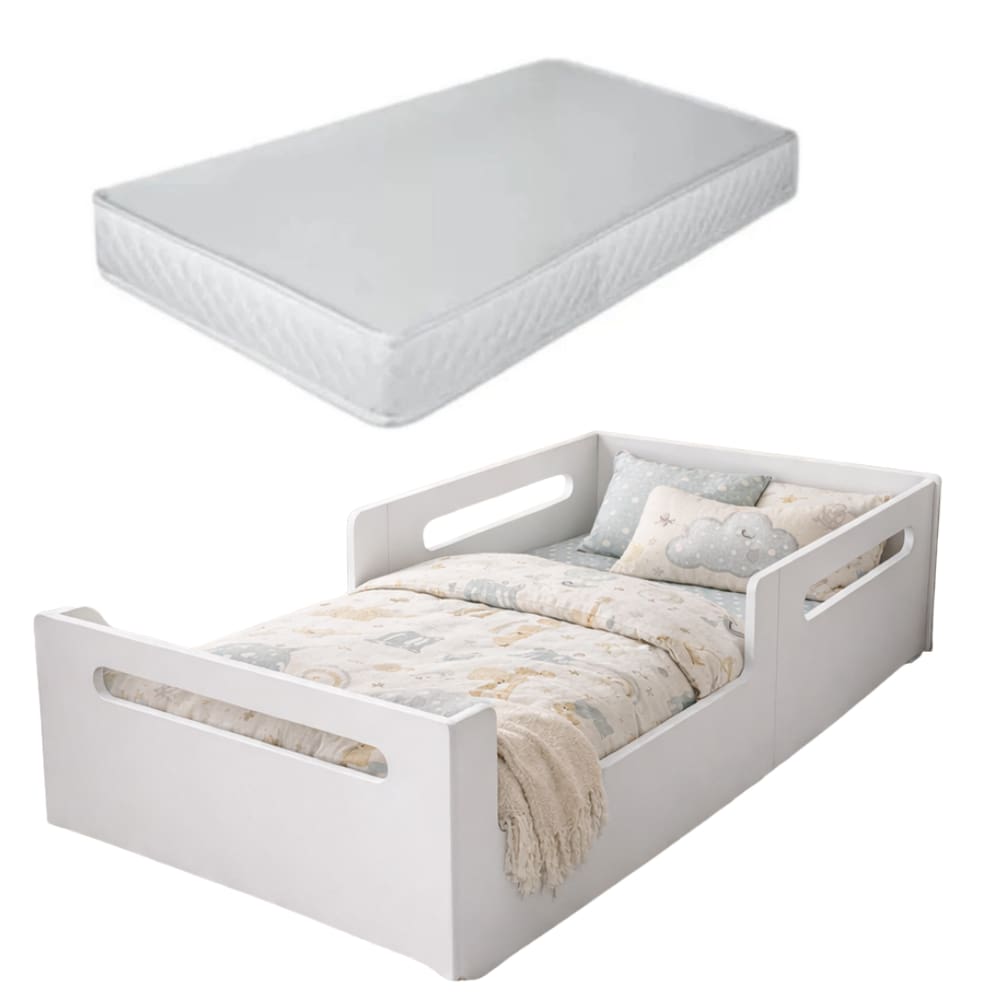 MP - Cama Solteiro Montessoriana Baixa Quarto