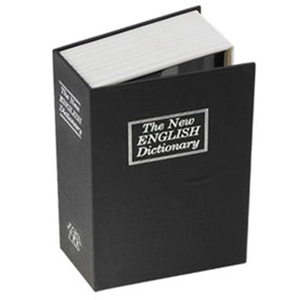 Cofre Livro Médio Dinheiro Camuflado Dicionário De Inglês