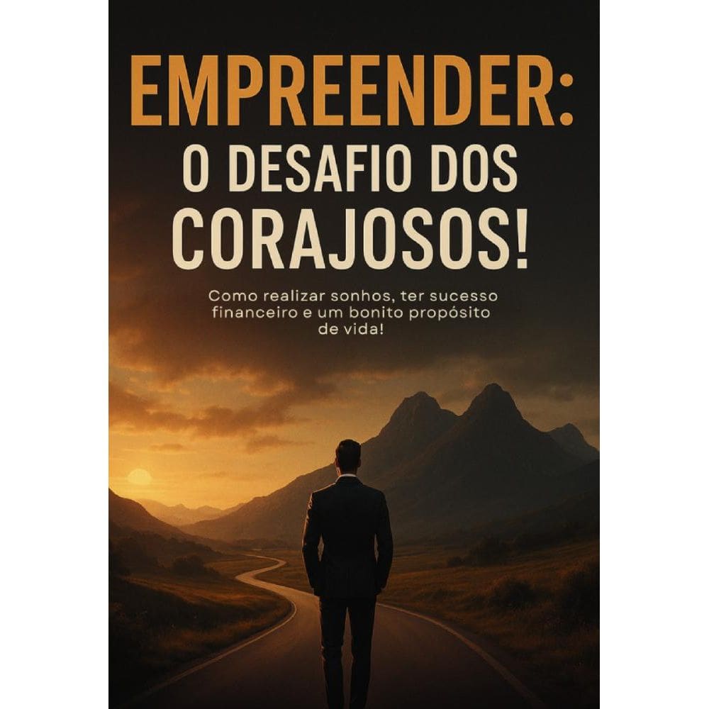 Empreender: O Desafio dos Corajosos!: Como realizar sonhos, ter sucesso financeiro e um bonito propósito de vida!