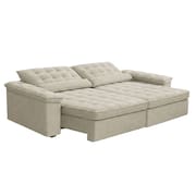 Sofá Retrátil e Reclinável 4 Lugares 2,90m Sole