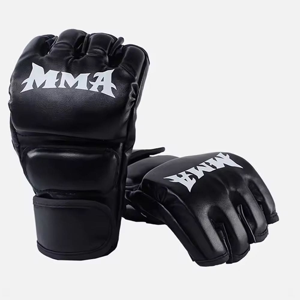 Luva De Treino Gold Sport Sparring Muay Thai MMA Bandagem Rápida