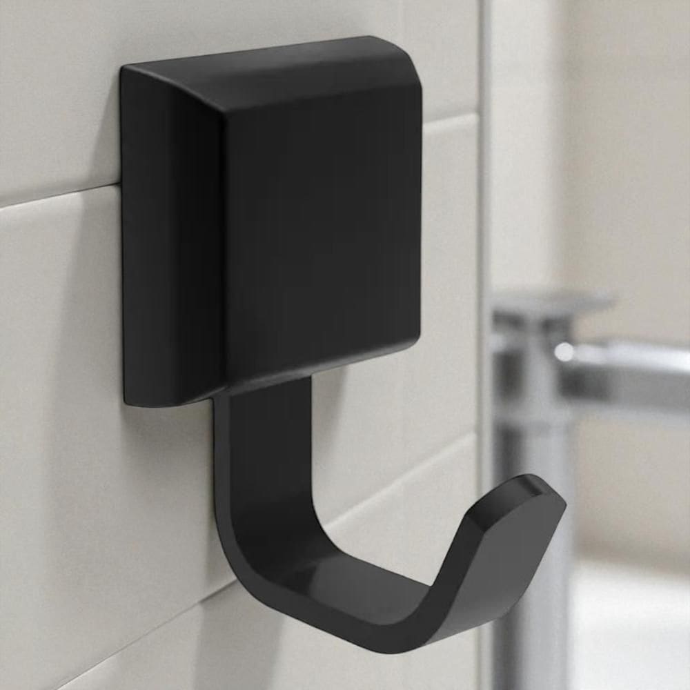 Suporte Cabide Cabideiro Gancho Luxo Preto