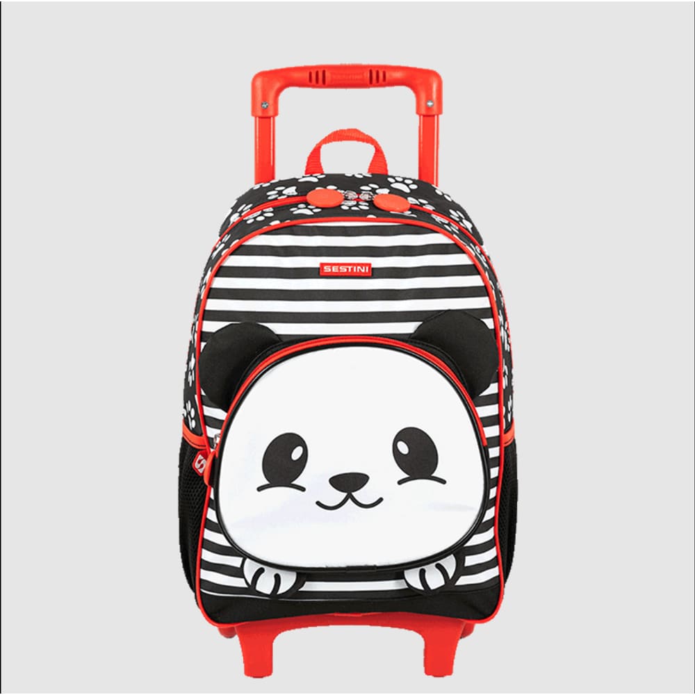 Mochilete Média Kids Panda 4 Colorido Sestini