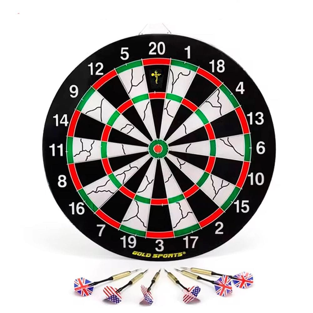 Jogo Dardo Gold Sports 17” Pro c/6 setas 18g
