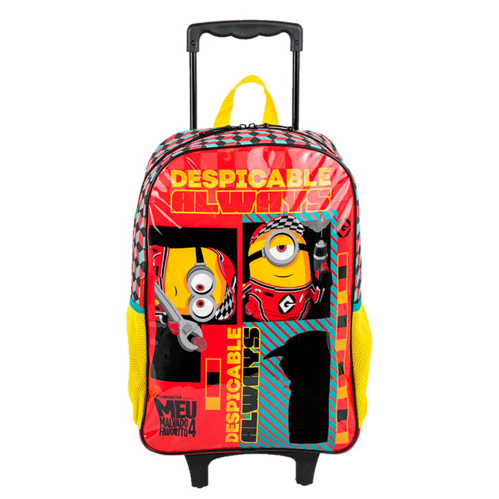 Mochila G Meu Malvado Favorito 4 M Colorido Sestini