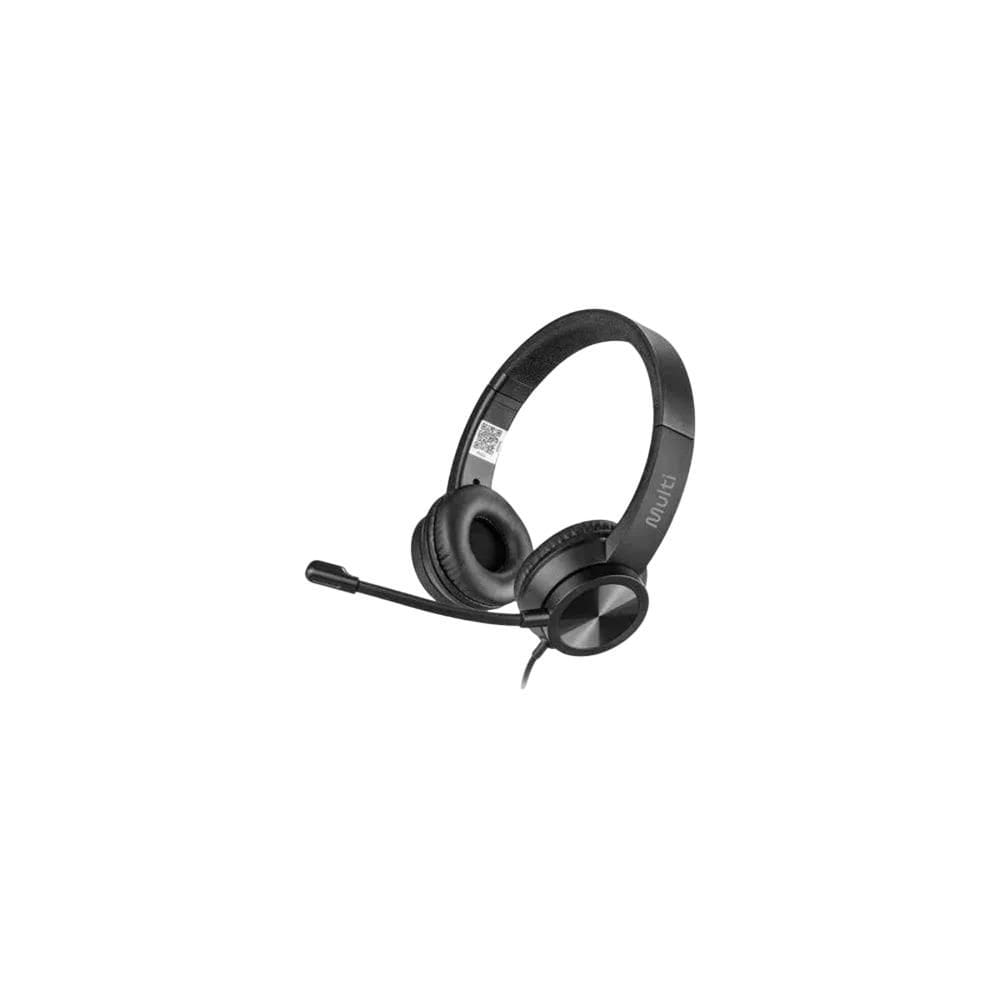 Headset Com Microfone Hf1100 Multilaser P2 Estéreo