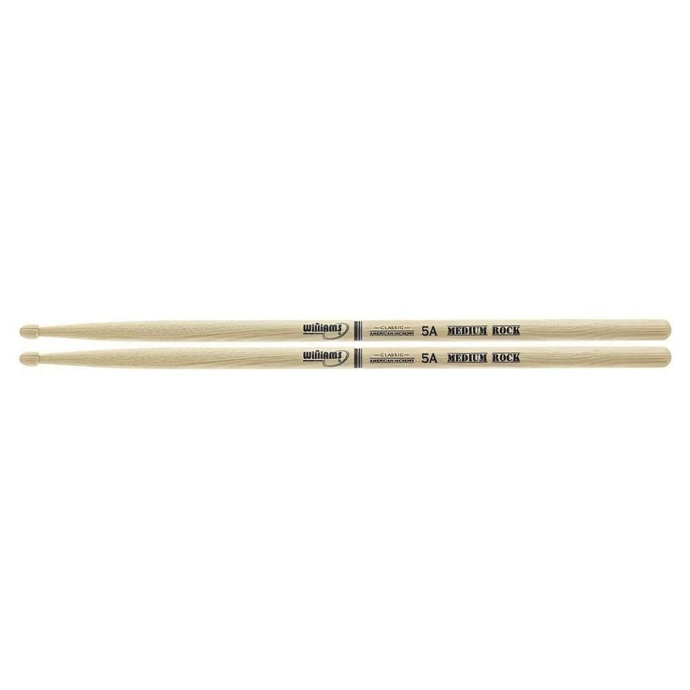 Baqueta Williams Classic 5a American Hickory Medium Rock