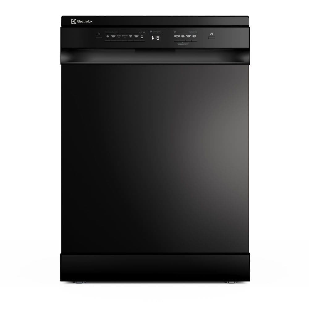 Lava-Louça Electrolux 14 Serviços Preta com Programa Lava e Seca 50 min (LP14E)
