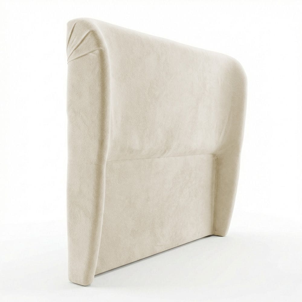 Cabeceira Para Cama Box Casal Padrão Liah 140cm Bouclê Bege - Abmaza