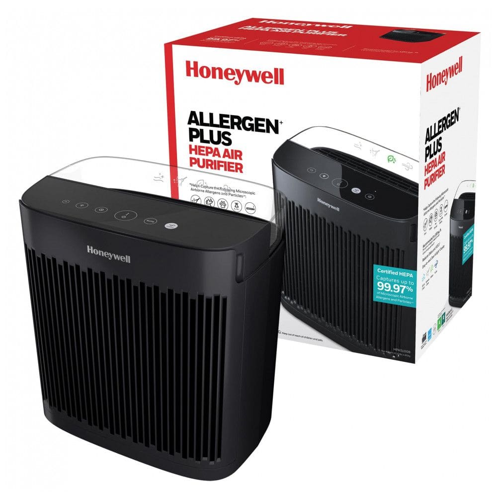Purificador de Ar Honeywell InSight HEPA para Ambientes de 17,65 metros quadrados - Reduz Wildfire, Fumaça, Poeira e Alergênicos