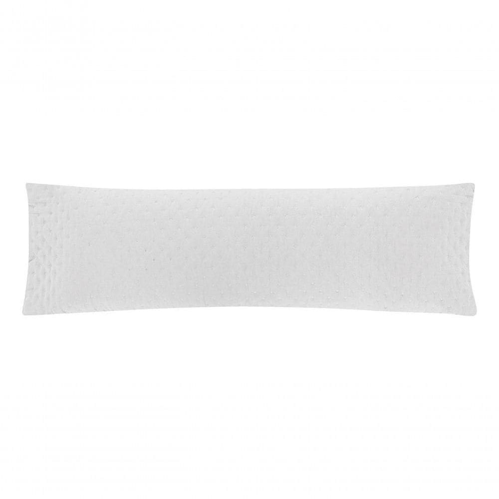 Porta Travesseiro Body Pillow Ultrawave Frisson Branco
