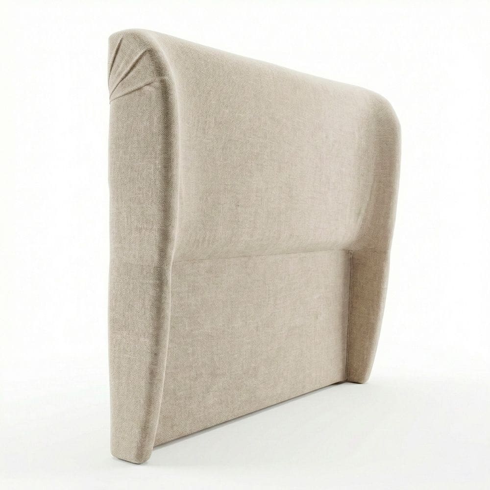 Cabeceira Para Cama Box Casal Padrão Liah 140cm Linho Bege - Abmaza
