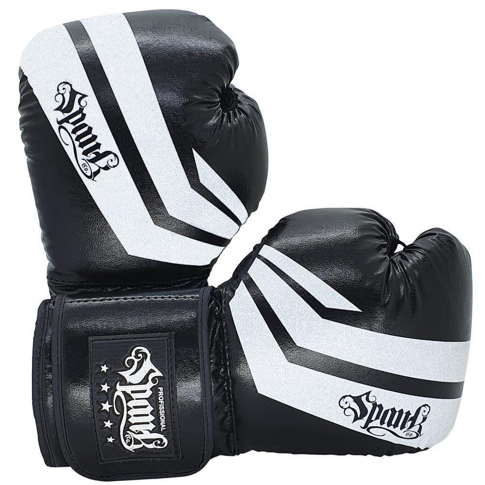 Luva De Boxe E Muay Thai Semi-Pro Spank - Preta - 10Oz