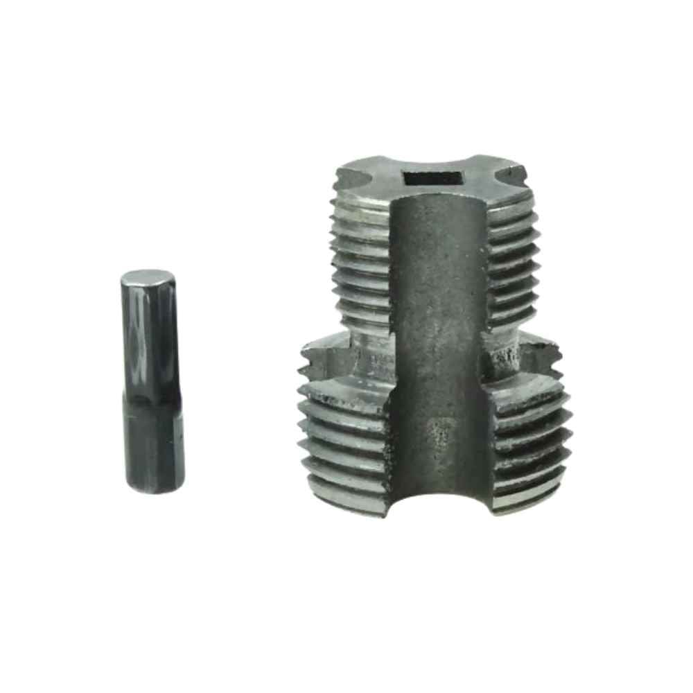 Rosqueador Interno para Tubo PVC 3/4 e 1 Polegada em Aço Carbono para Uso em Furadeira e Parafusadeira Haste 1/4 Pol