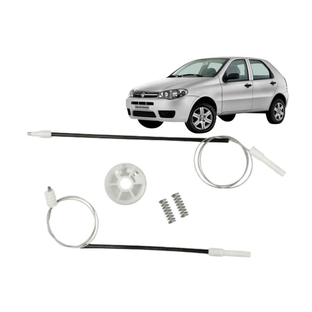 Kit Reparo De Maquina De Vidro Elétrico Palio 4P Dianteiro