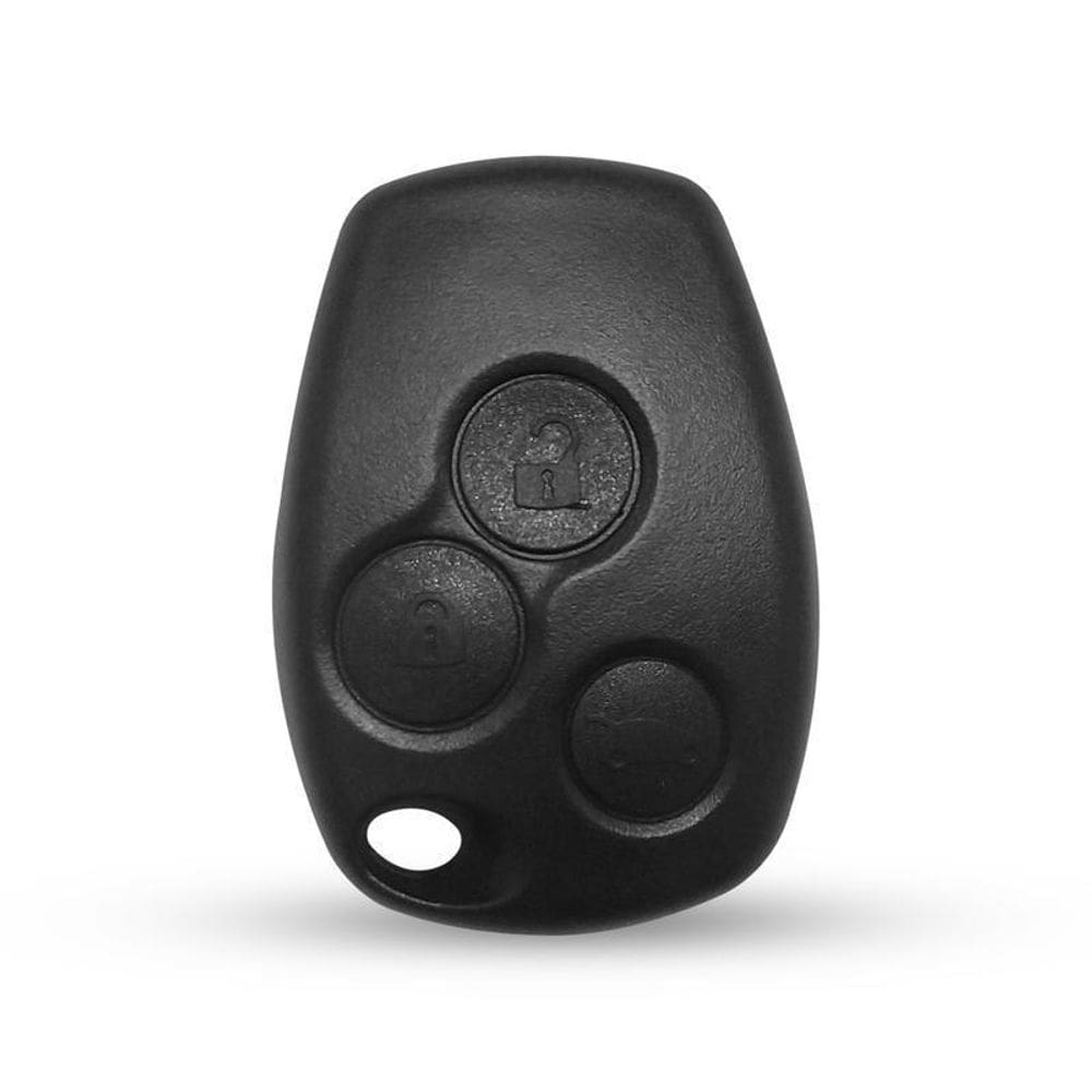 Carcaça Completa Renault Novo 3 Botões - Sem Lâmina