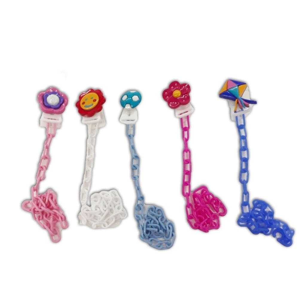 Prendedor De Chupetas De Corrente Ellen & Erica