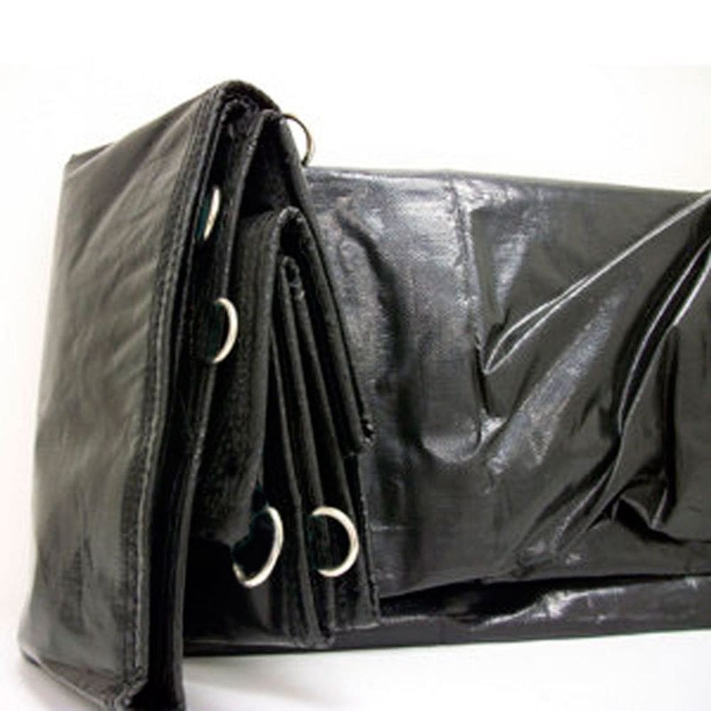 Lona PVC Premium Preta 18 oz - Resistente - Impermeável - UV