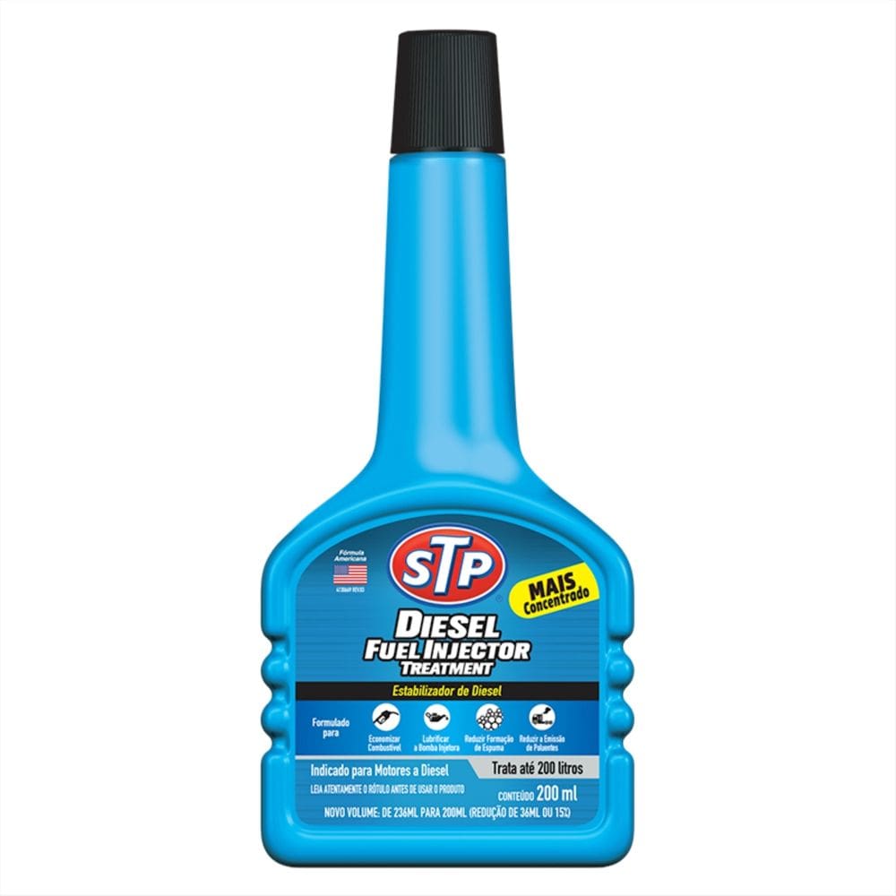 Aditivo para Combustível STP Diesel Fuel Treatment - 200ml - Trata até 200 Litros - Limpa Injetores - ST-3008BR