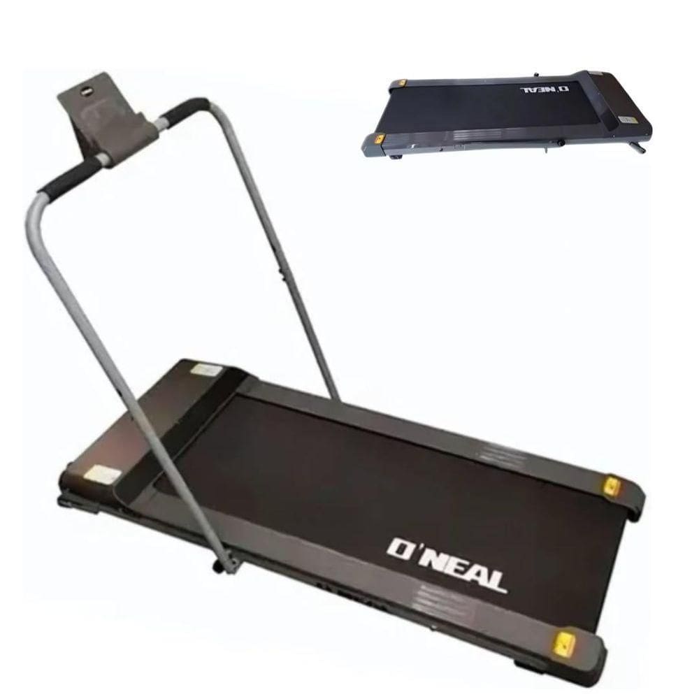 Esteira Residencial Amortecimento Walk Pad, Braço Retrátil