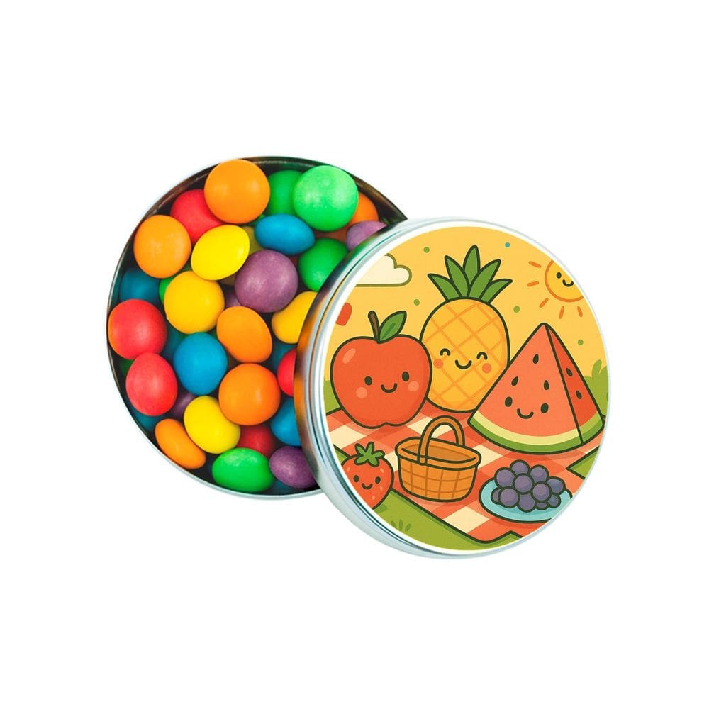 Kit 30 Latinhas Lembrancinhas Piquenique das Frutas