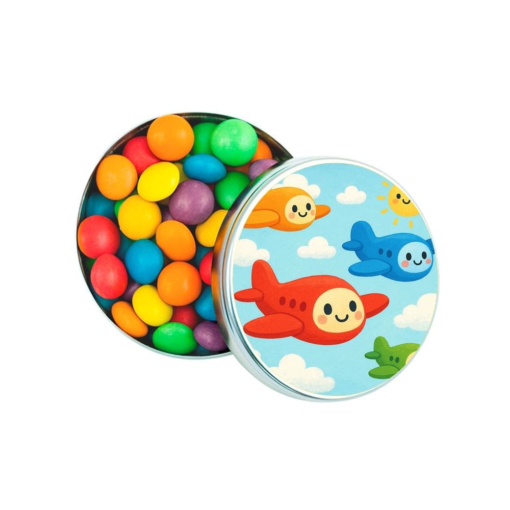 Kit 30 Latinhas Lembrancinhas Aviões