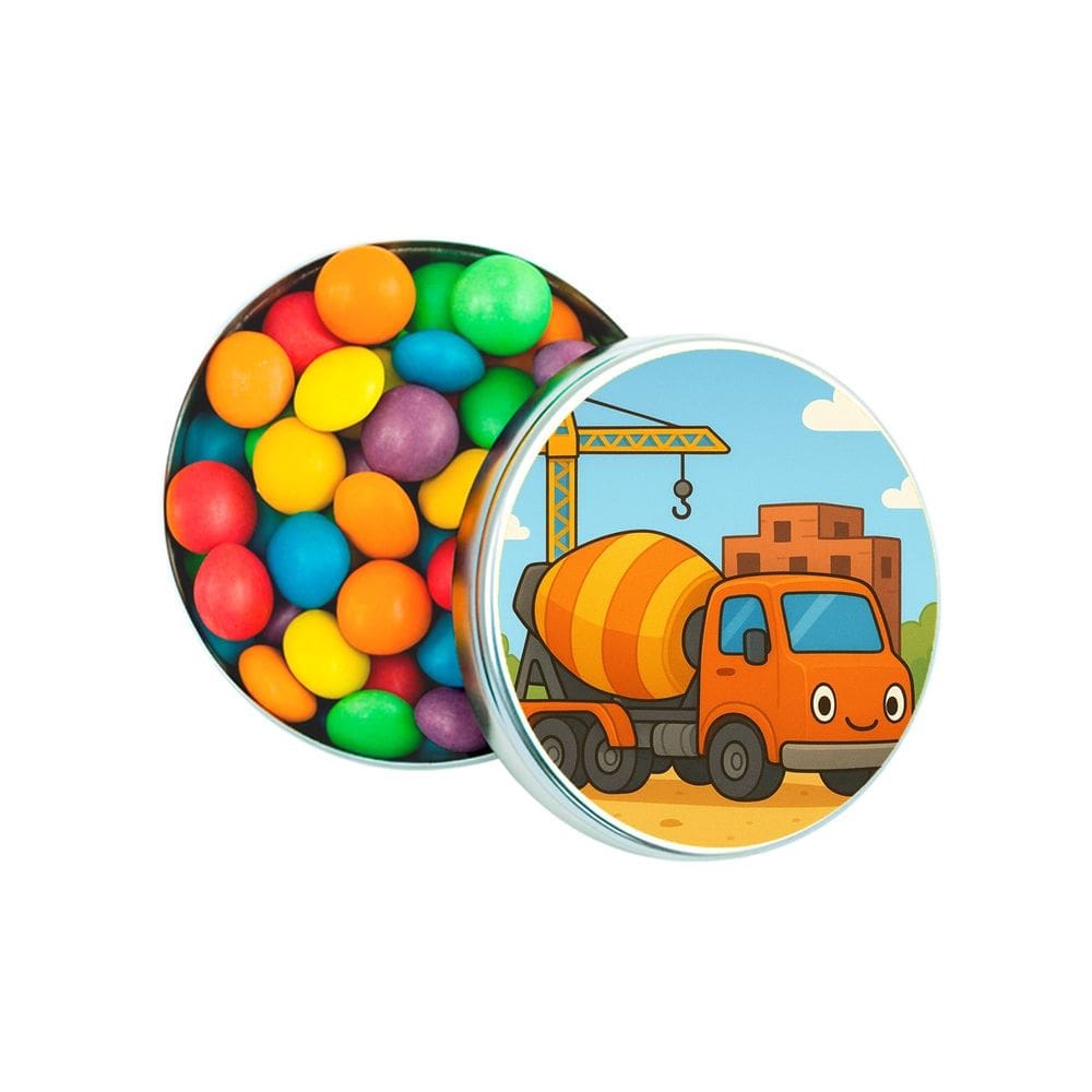 Kit 30 Latinhas Lembrancinhas Betoneira