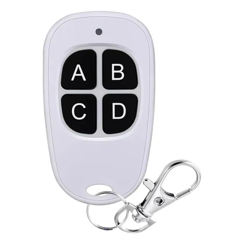 Controle Remoto Universal Para Portao Alarme 433mhz 4 Botoes