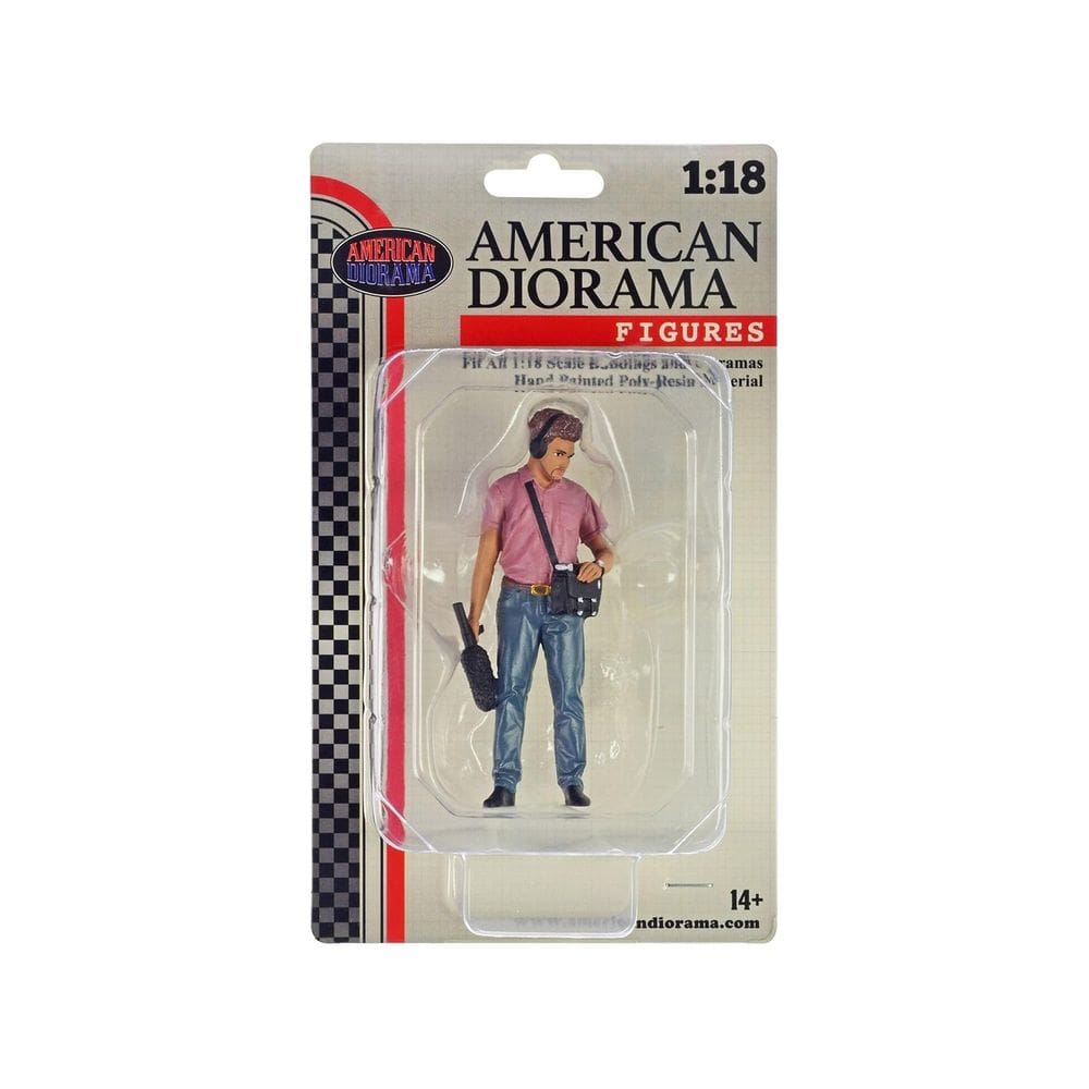 Figura American Diorama On-Air Escala 1:18
