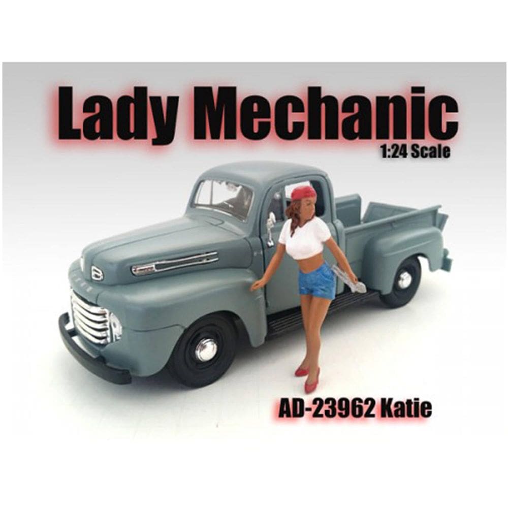 Figura Lady Mechanic Katie American Diorama Escala 1/24