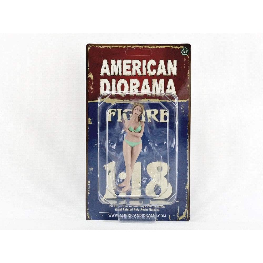 Figura American Diorama Agosto Bikini Escala 1/18