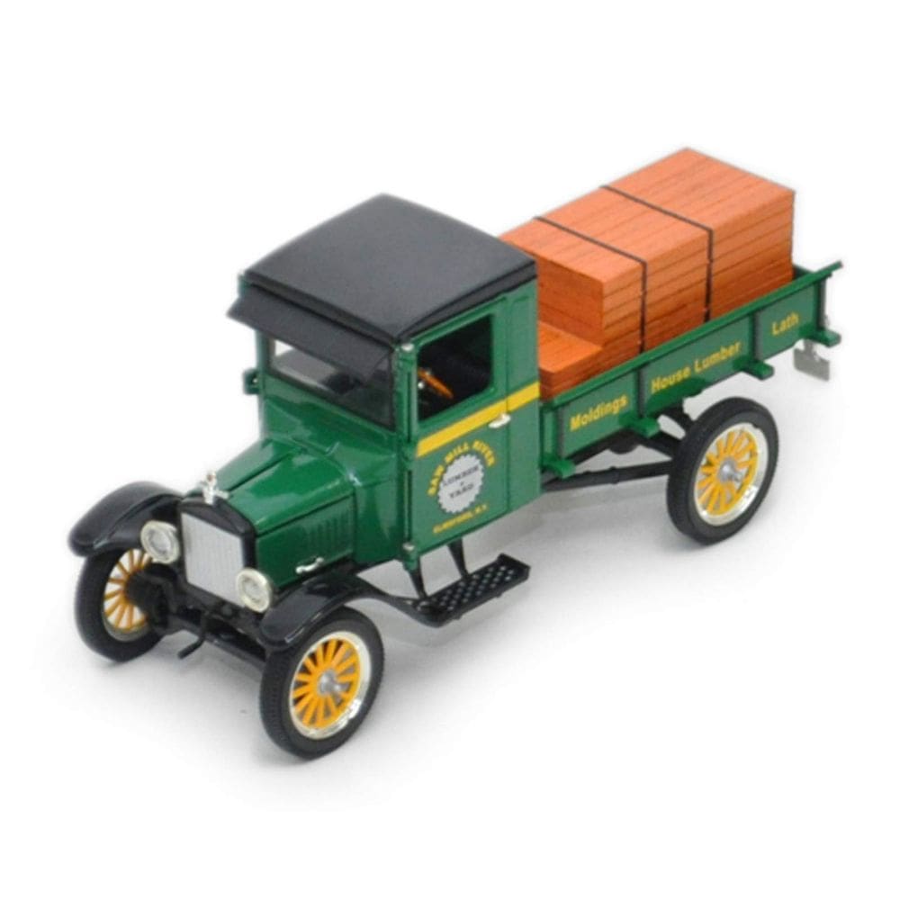 Modelo de carro fundido sob pressão, modelos exclusivos, 1923, Ford, modelo TT, verde