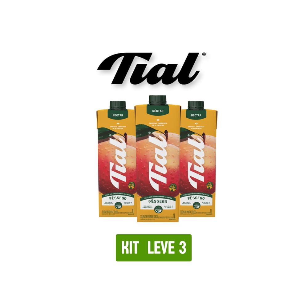 Suco Tial Nectar Pessego 1L
