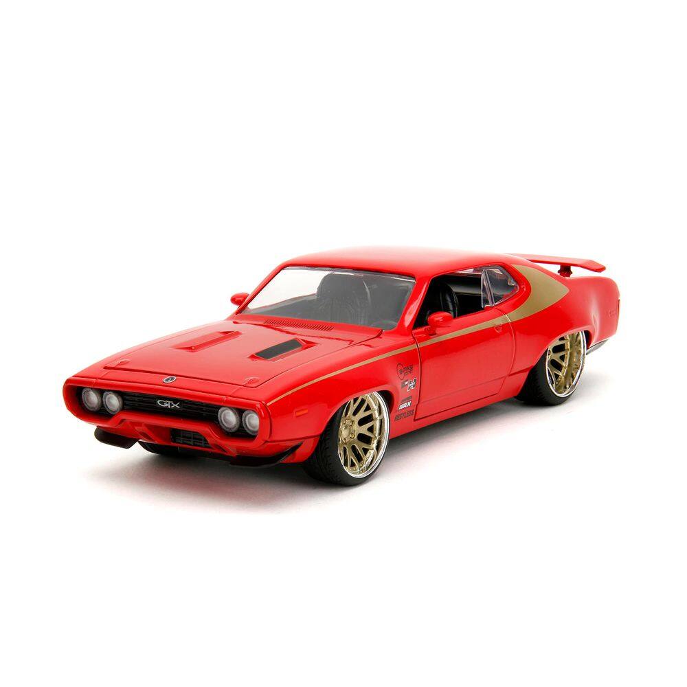 Carro fundido sob pressão Jada Big Time Muscle 1972 Plymouth GTX 1:24