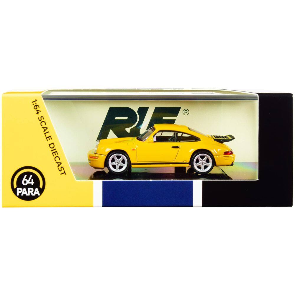 Modelo de carro fundido sob pressão Paragon Models RUF CTR Yellowbird 1987 1/64