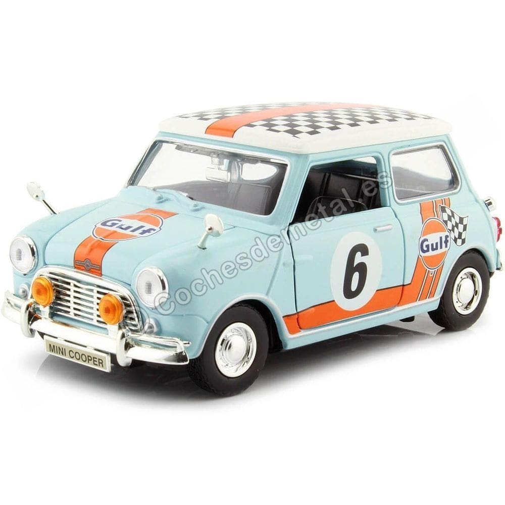 Modelo de carro moldado sob pressão Motormax 1961-1967 Morris RHD 1/18 Scale